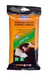 Liqui moly Влажные салфетки универсальные REINIGUNGSTUCHER, Для рук | Артикул 77167