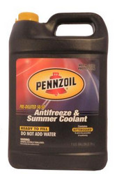 Pennzoil Antifreeze AND SUMMER Coolant 50/50 PRedILUTED 3,78. |  071611915328