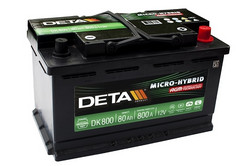 Купить аккумулятор в Мончегорске Deta Артикул DK800