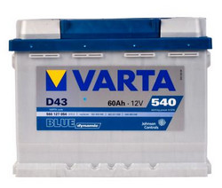  Varta Blue Dynamic D43 60/ 560127054