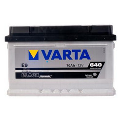  Varta Black Dynamic E9 70/ 570144064
