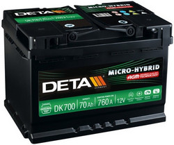 Купить аккумулятор в Мончегорске Deta Артикул DK700