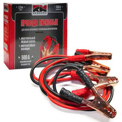 Пусковые провода Redmark Провода пусковые (прикуриватель) 500А | Артикул RM500A25M